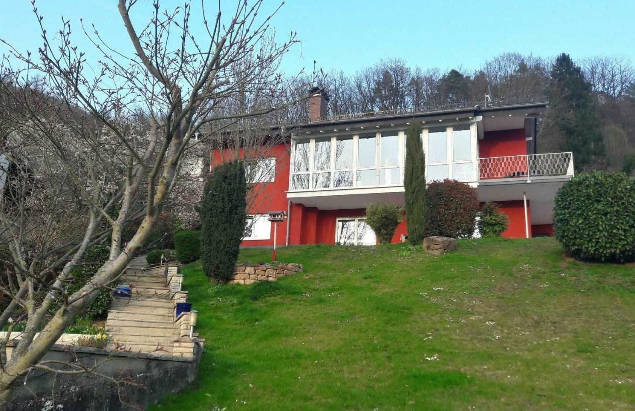 Ferienwohnung Casa Rossa Neckarsteinach Exterior foto