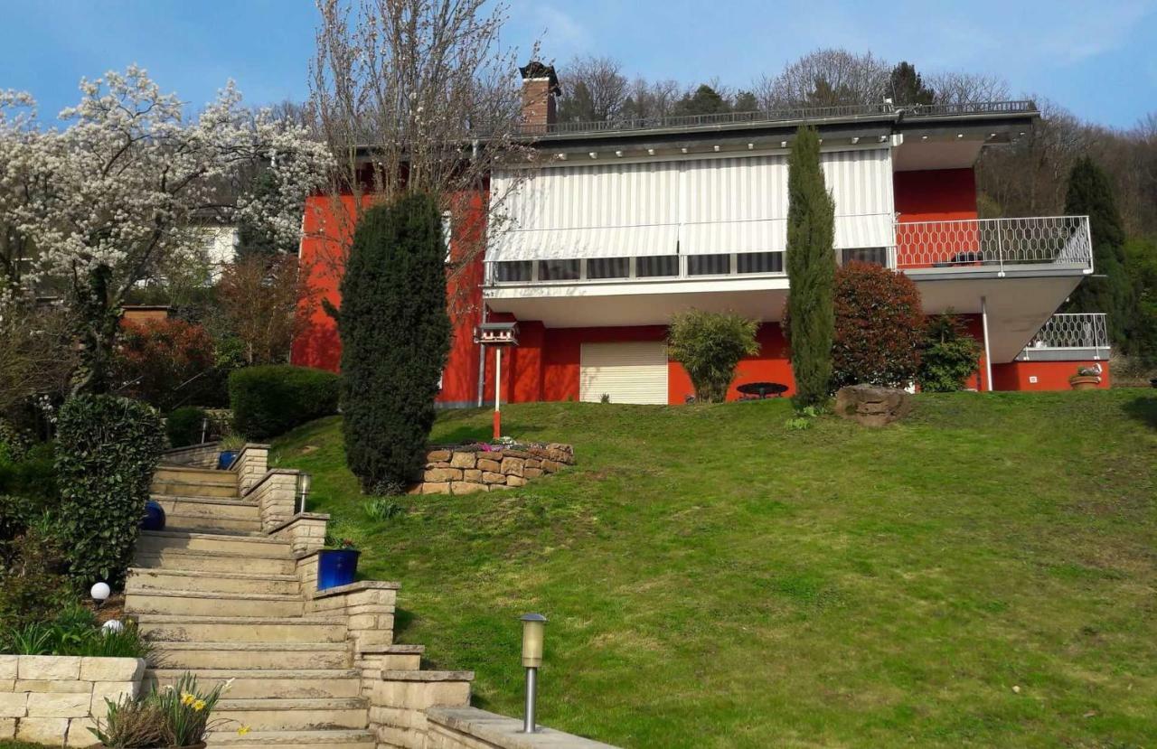 Ferienwohnung Casa Rossa Neckarsteinach Exterior foto